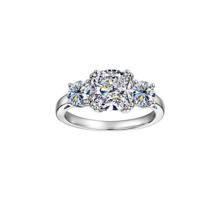 3.5 Carat Moissanite 925 Sterling Silver Ring Trendsi