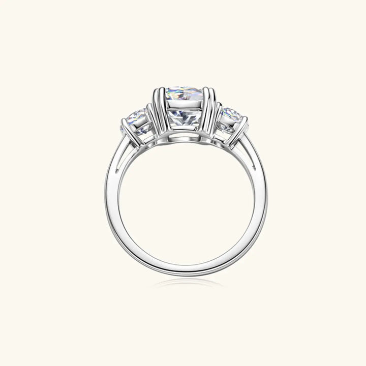 3.5 Carat Moissanite 925 Sterling Silver Ring Trendsi