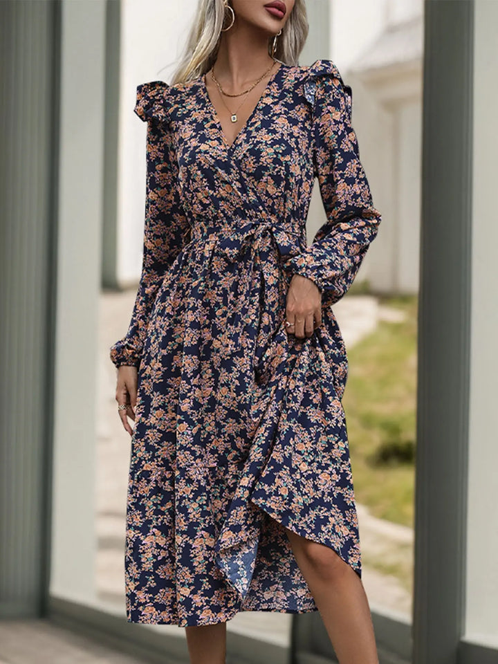 Cascades Midi Dress Trendsi