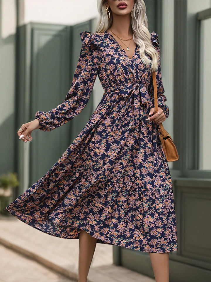 Cascades Midi Dress Trendsi