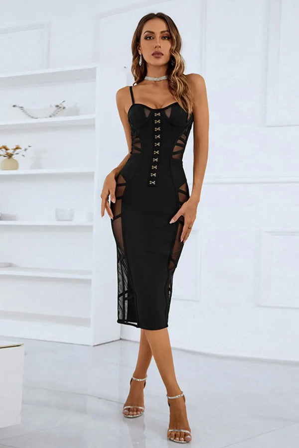 Fantasia Midi Dress Trendsi