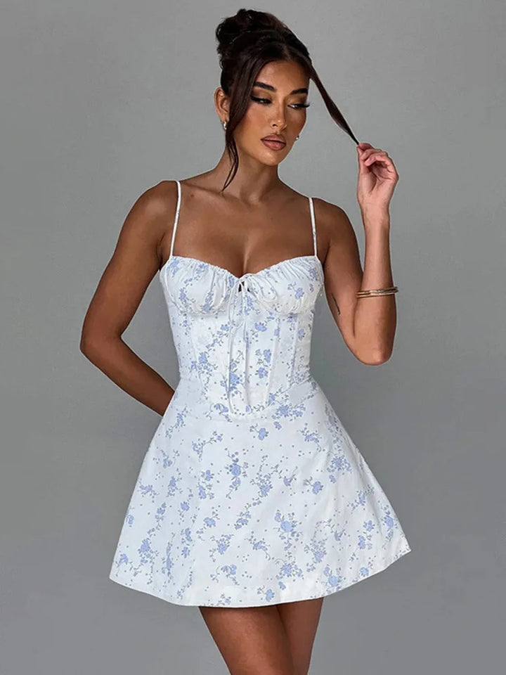 Luna di Pesca Mini Dress - JS District