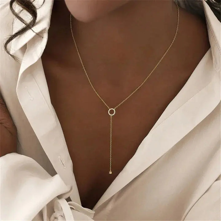 Zircon Pendant Necklace – A Timeless Gift for Her - JS District